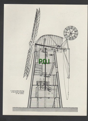 (5305) Stock Windmill Ingatestone Essex  - 1969 Article