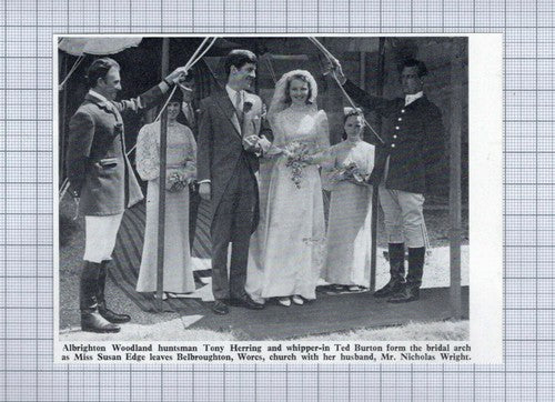 (5395) Albrighton Hunt Tony Herring Ted Burton Susan Edge Nicholas Wright 1969