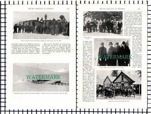 (7418) Soapy Smith Gold Mining Klondyke    ~   c.1901 5-Side Article