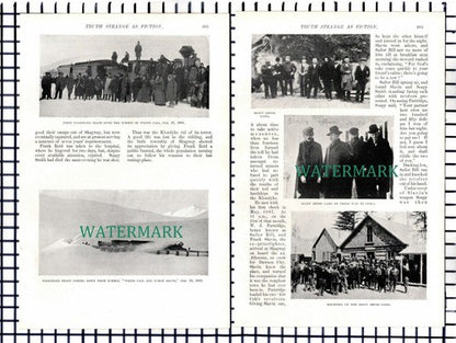 (7418) Soapy Smith Gold Mining Klondyke    ~   c.1901 5-Side Article