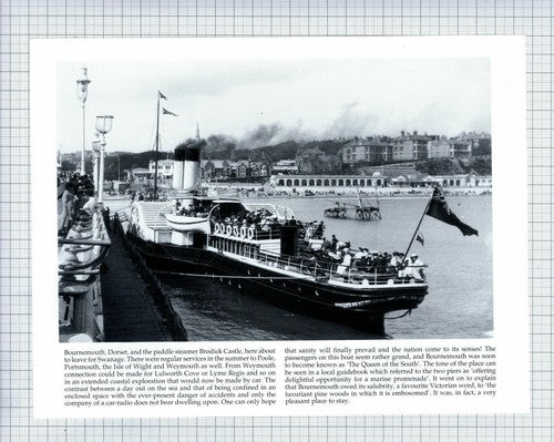 (5686) Paddle Steamer BRODICK CASTLE Bournemouth Dorset  - Cutting