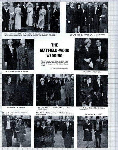Miss Gillian Mayfield Hessle Yorkshire Vernon Wood Glasgow    - 1966 Clipping