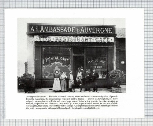 A L'Ambassade D'Auvergne Paris France  Restaurant du Coucou  - Book Print