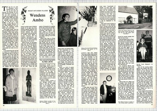 Wendens Ambo Essex Minnie Towson Terence Denyer Barbara Pollard  - 1983 Article