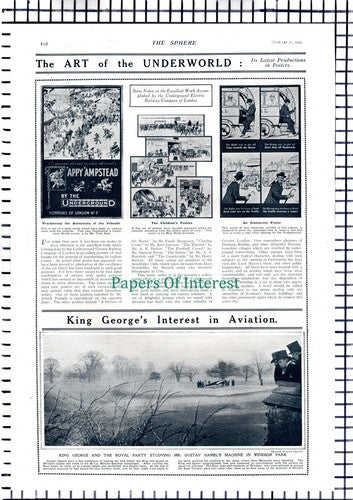 Joseph Pennell Underground Electric Railway Co London Senefelder 1914 Article