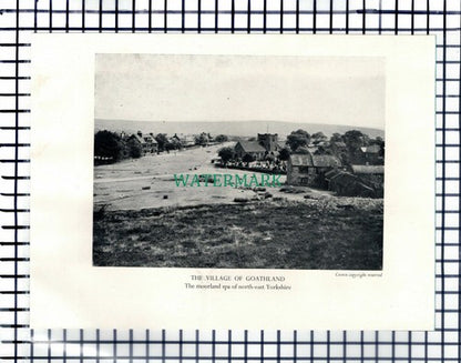 Hole Of Horcum Saltersgate / Goathland Yorkshire - c.1948 Cutting
