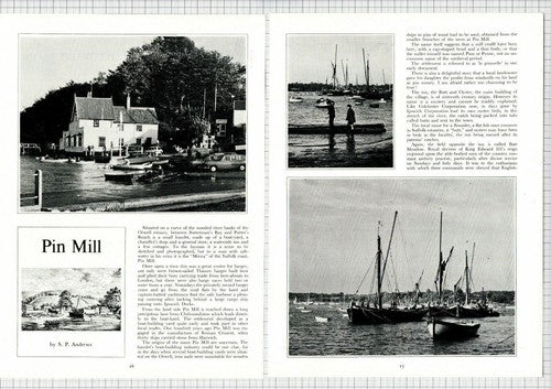 Pin Mill Suffolk - 1973 Article / Print