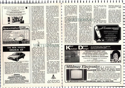 Essex County Cricket Club Chelmsford Peter Edwards - 1983 Article / Print
