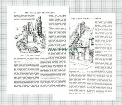 Hastings Sussex Adeline Boulter-Cooke - 1930 Article  / Print