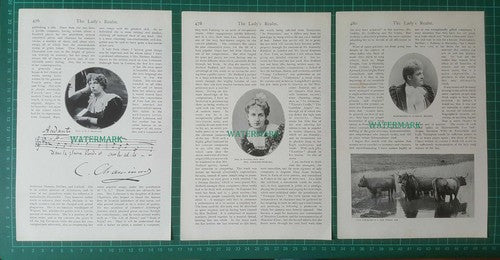 Lady Song Writers Maude White Lehmann Allitsen Auguste Holmes - c.1900 Article