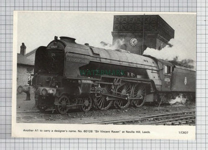 C7639) H A Ivatt Locomotive Leeds Central Neville Hill Sir Vincent Raven Cutting