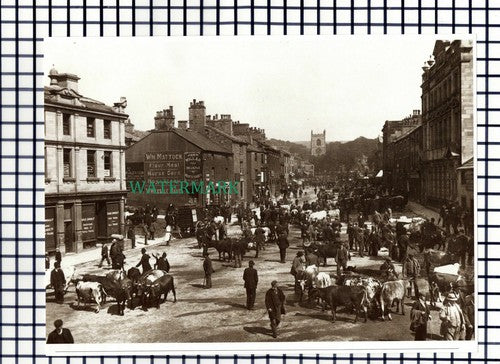 (7875) Skipton North Yorkshire High Street  - 1980s 2-Part Cutting
