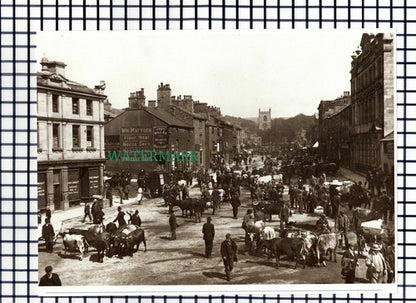 (7875) Skipton North Yorkshire High Street  - 1980s 2-Part Cutting