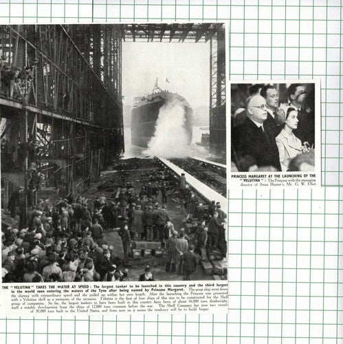 VELUTINA Ship Mr G W Elliott Swan Hunter - 1950 Clipping/ Print