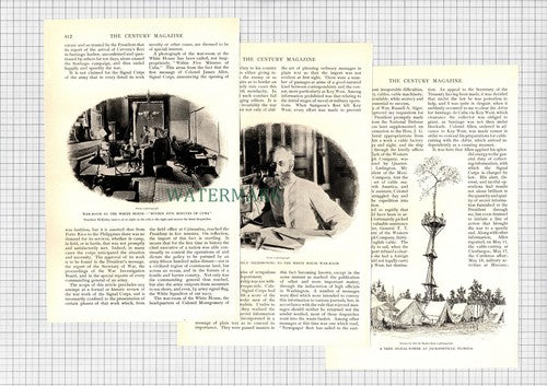 The Signal Corps In Wartime Brig AW Greely US Army - 1903 Article