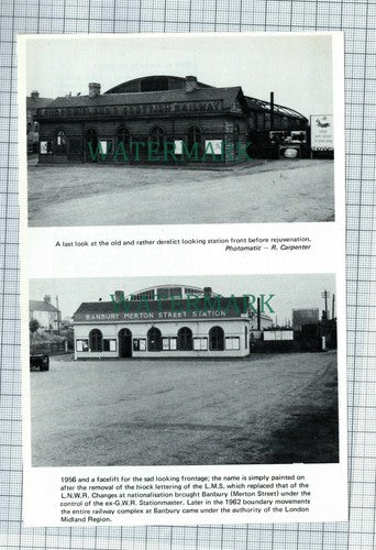(C65) Banbury Merton Street Station London Midland Scottish Railway - Clip