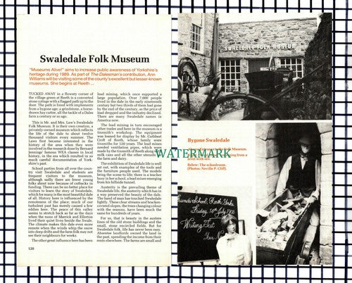 (7064) Swaledale Folk Museum  - 1989 Article