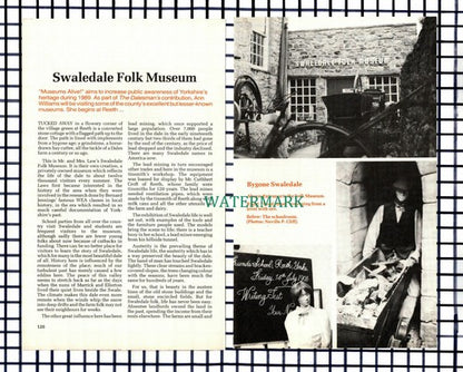 (7064) Swaledale Folk Museum  - 1989 Article