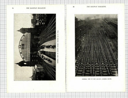Cannon Street Railway Bridge New Track Layout -  c.1925 Article