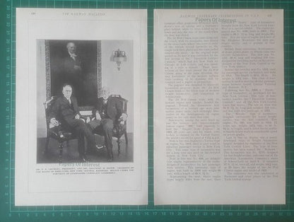 New York Central Railroad Albany Schenectady Crowley Depew - 1926 Article