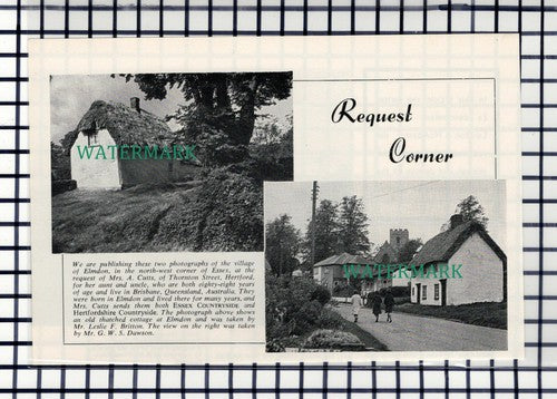 C7021) Elmdon Essex - 1966 Cutting