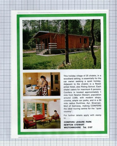 (5340) Conifers Leisure Park Newton Stewart / North West Castle Stranraer - 1976