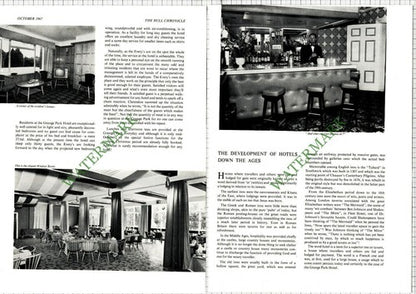 Grange Park Hotel Willerby Hull Ted Every - 1967 Article