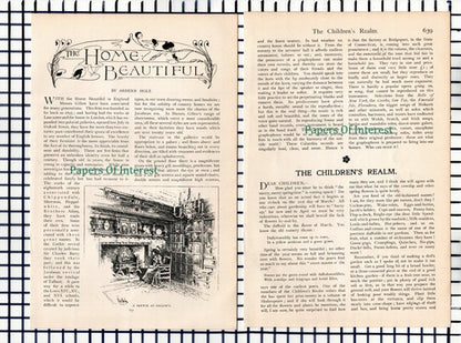 (6794) Messrs Gillow Furniture  - c.1900 Article