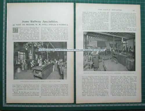 (6028) Messrs W M Still & Co Works  - 1907 Article