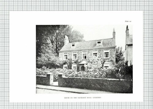 (6529) Doyle Road St Peter Port Guernsey - 1980s Book Print