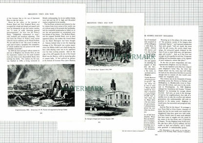 (6612) Brighton Sussex  - 1954 Article