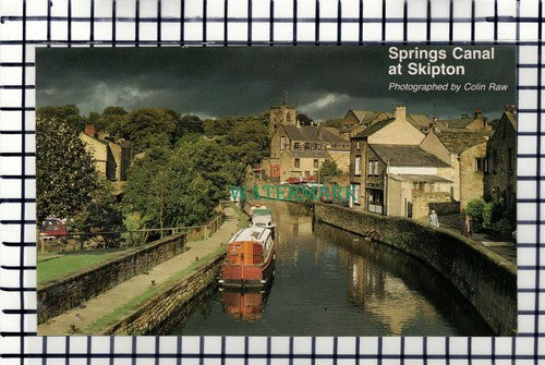 C7040) Springs Canal Skipton Yorkshire  - 1986 Cutting