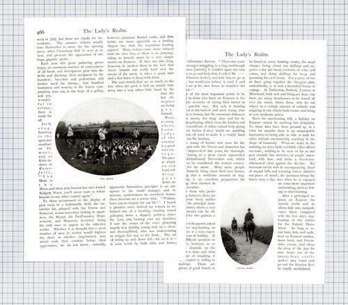 (6344)  Exmoor Stag Hunting M V Wynter -  c.1905 Article