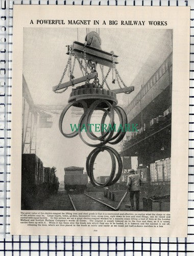 (7247) London Midland Scottish Railway LMSR Crewe Works -c.1940s Picture Article