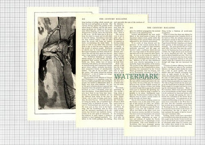 The Salmon Fisheries Columbia River Blumenschein  - 1903 Article