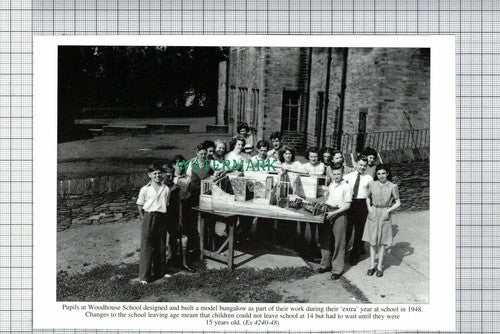 C7566) HUDDERSFIELD Woodhouse School Greenhead School Miss Hull - Cutting