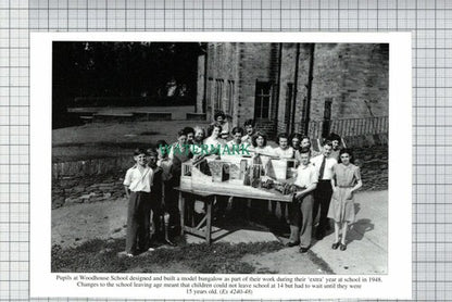 C7566) HUDDERSFIELD Woodhouse School Greenhead School Miss Hull - Cutting
