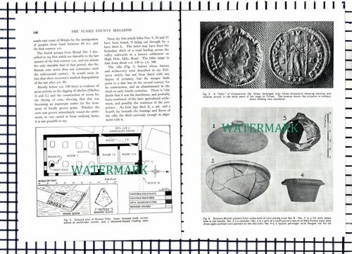 (8160) West Blatchington Sussex Norman Norris  -   1950 Article