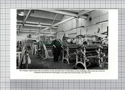 C7519) HUDDERSFIELD John Shaw Honley Kippax / David Brown Gears Park  - Cutting