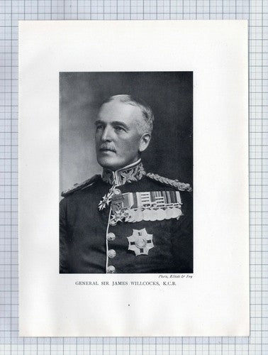 (5544) General Sir James Willcocks - c.1920s Book Print