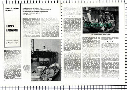 (8401) Harwich Essex Yvonne Boat - 1967 Article