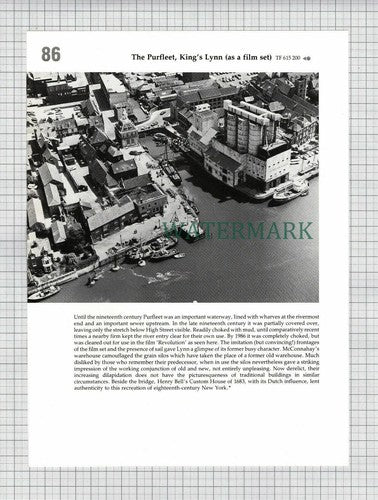 (8499) King's Lynn St Margaret's  / Purfleet Revolution Film Set c.1980s Cutting