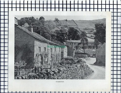 Hubberholme Church / Starbotton Yorkshire  - 1951 Clipping / Print