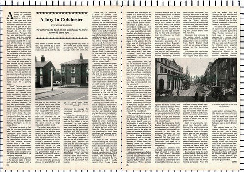 Patrick Enfield North Station Road Colchester Essex   - 1983 Article / Print