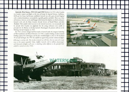 (7876) Gatwick Airport   - 1980s 2-Part Cutting