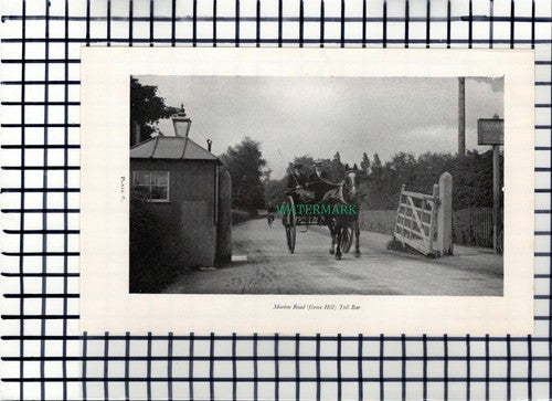 Marton Road Toll Bar Middlesbrough Holgate Institution - 1960s Cutting /  Print