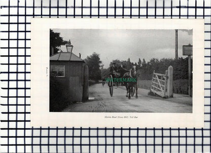 Marton Road Toll Bar Middlesbrough Holgate Institution - 1960s Cutting /  Print