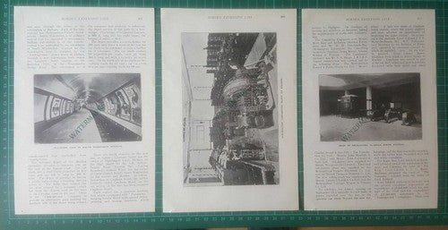 Morden Extension Kennington Railway Clapham South  -  c.1925 Article