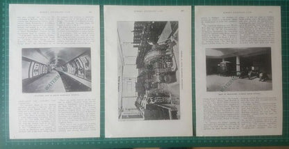 Morden Extension Kennington Railway Clapham South  -  c.1925 Article