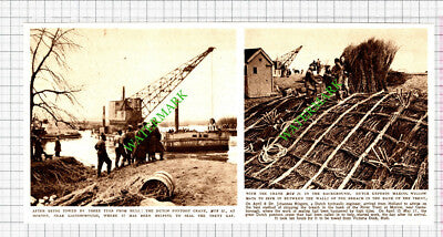 Dutch Pontoon Crane MUZ II Morton Trent Gap Dr Johannes Ringers - 1947 Cutting